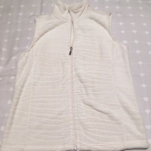 NWOT incredibly soft white vest